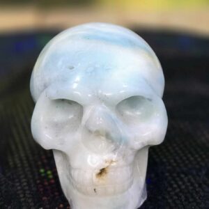 2.0” Medium Caribbean Calcite Crystal Skull