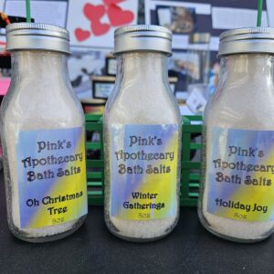 Pink’s Apothecary Bath Salts 3x 8oz."Holiday Bundle"
