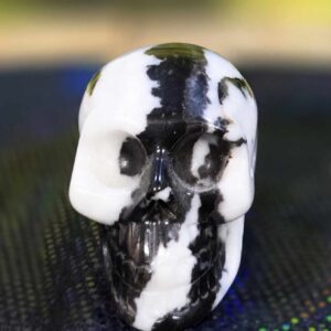 2.0” Medium Zebra Jasper Crystal Skull