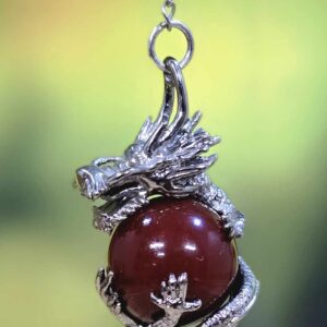 Dragon Carnelian Pendulum / Necklace