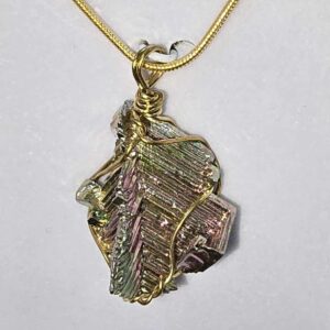 Bismuth Pendulum / Necklace