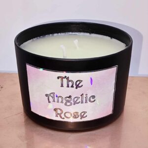 Pink's Apothecary Crystal Candle " Angelic Rose"