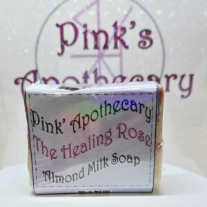 The Healing Rose Almond Milk Soap 4oz.